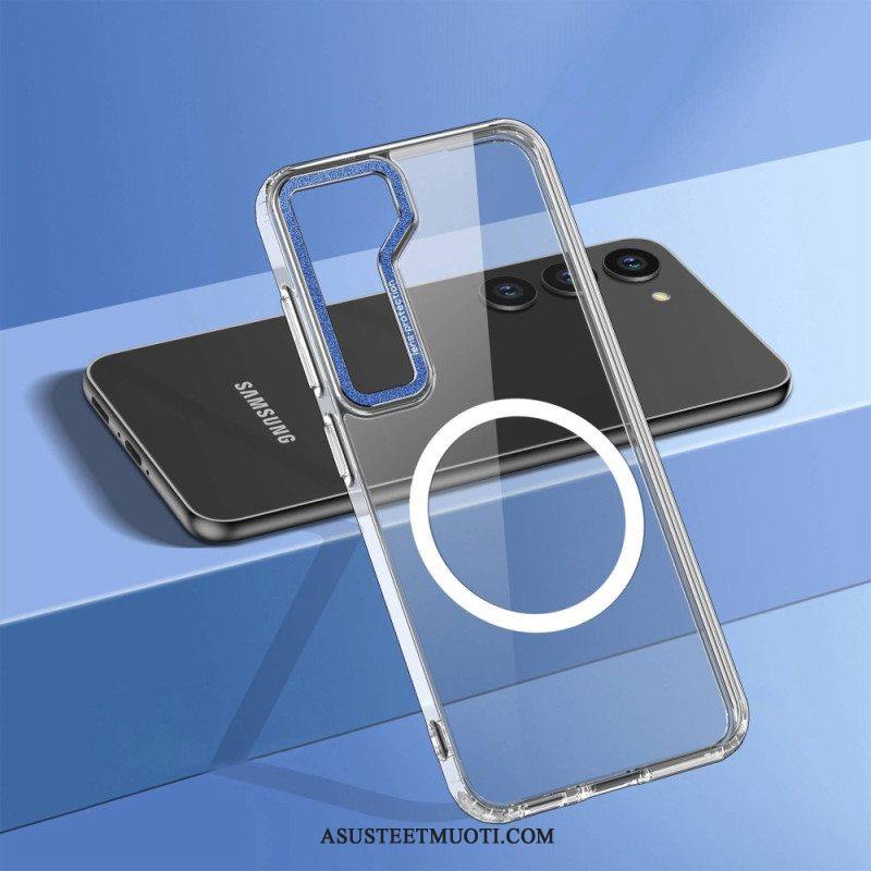 Kuori Samsung Galaxy S23 5G Läpinäkyvä Magsafe-yhteensopiva