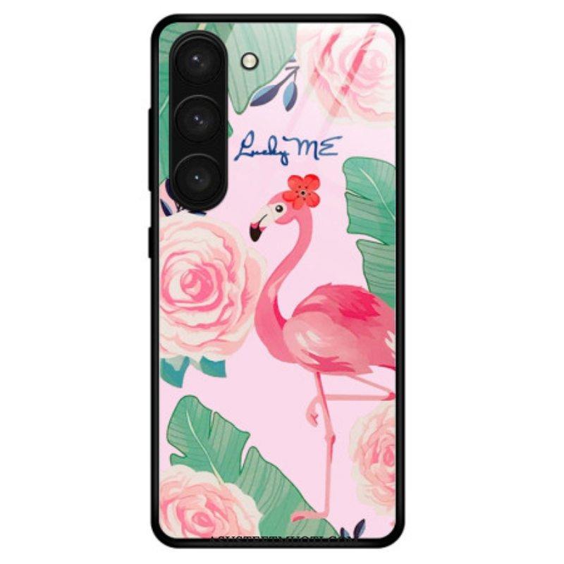 Kuori Samsung Galaxy S23 Plus 5G Flamingo Karkaistu Lasi