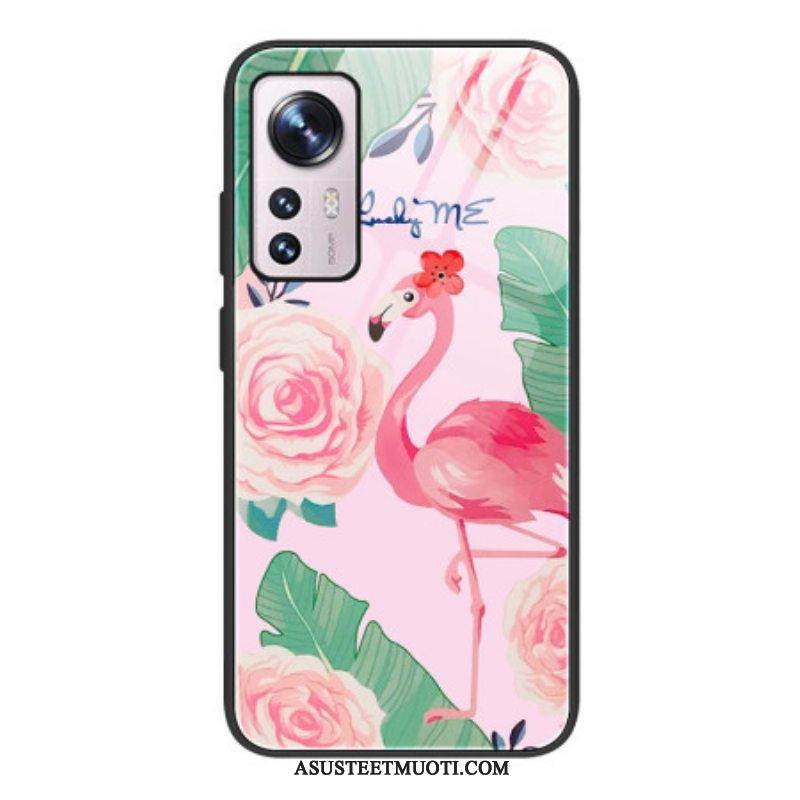 Kuori Xiaomi 12 / 12X Flamingo Karkaistu Lasi