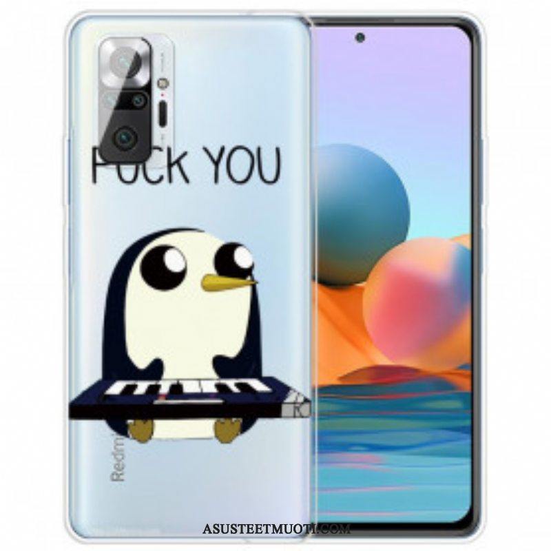 Kuori Xiaomi Redmi Note 10 Pro Pingviini Vittu Sinua