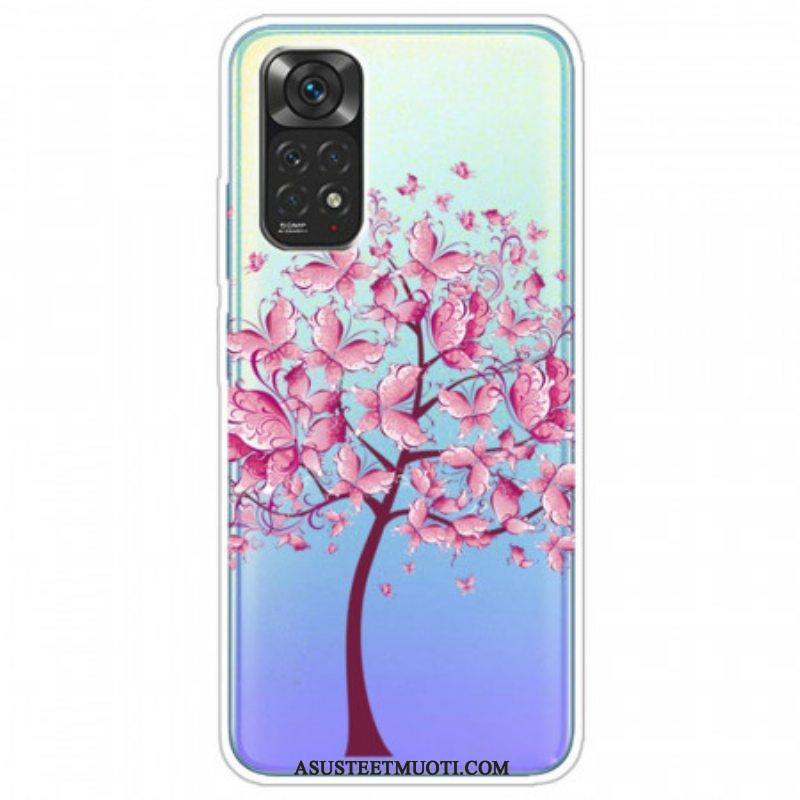 Kuori Xiaomi Redmi Note 11 Pro / 11 Pro 5G Pinkki Puun Latva