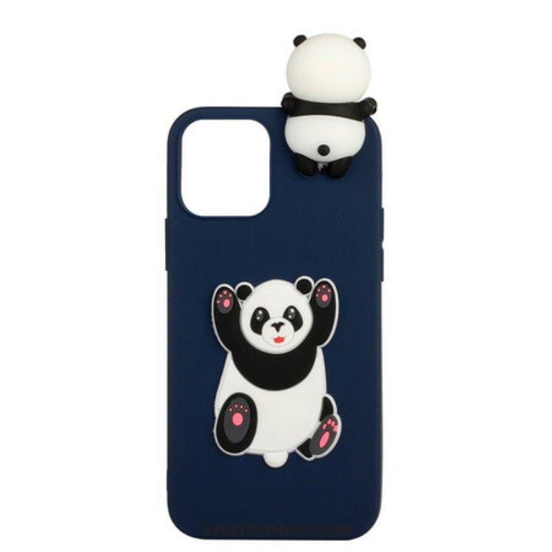 Kuori iPhone 13 Mini Fat Panda 3d
