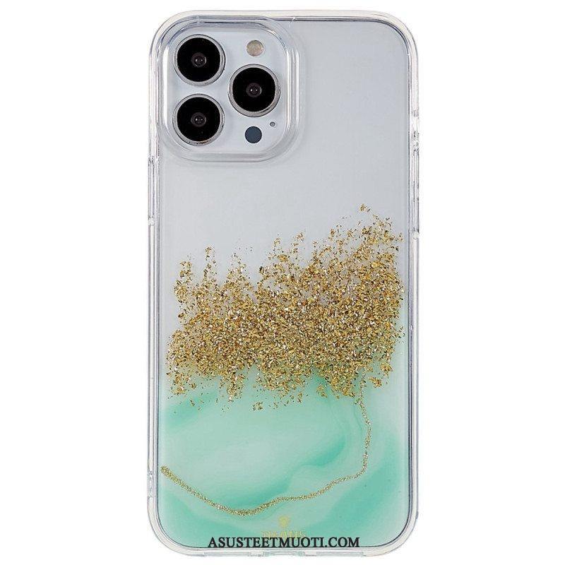 Kuori iPhone 14 Pro Glitter Art