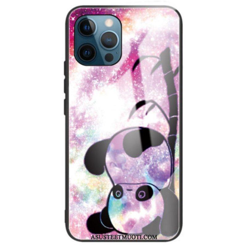 Kuori iPhone 14 Pro Max Panda Karkaistu Lasi
