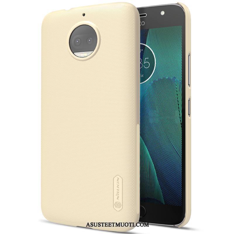 Moto G5s Plus Kuori Kuoret Pesty Suede Kotelo Suojaus Puhelimen