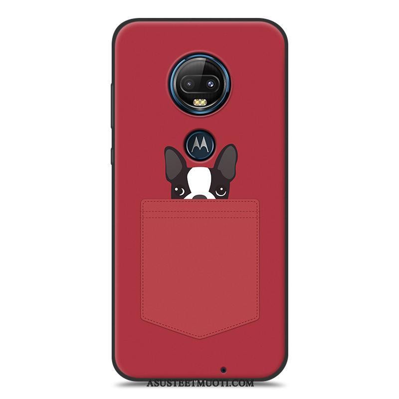 Moto G7 Kuoret Kuori Punainen Net Red Persoonallisuus Luova