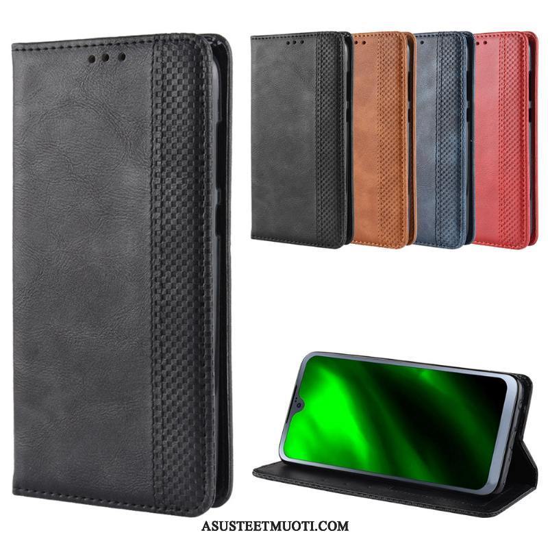 Moto G7 Kuoret Vuosikerta Kortti Murtumaton All Inclusive Kuori