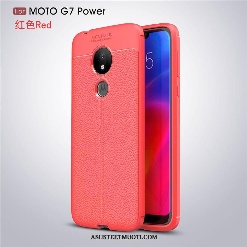 Moto G7 Power Kuoret Kuori Kotelo Pehmeä Neste Persoonallisuus Luova