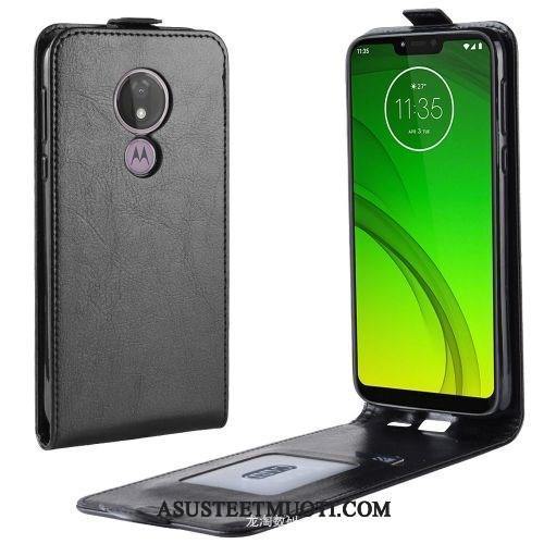 Moto G7 Power Kuori Kuoret Puhelimen Musta Kotelo Salkku