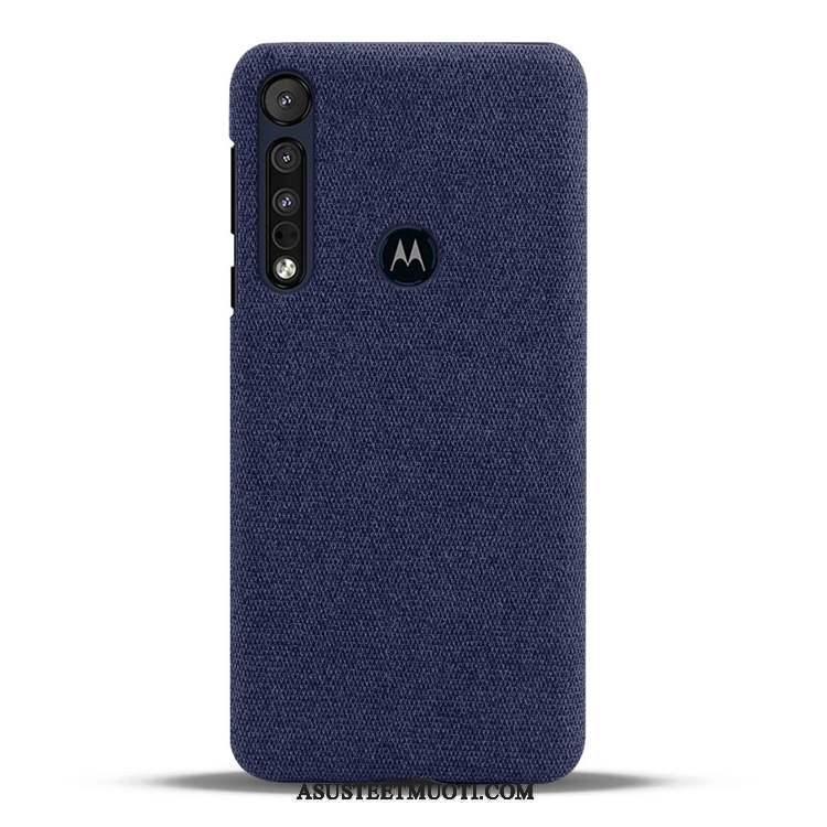 Motorola One Macro Kuori Kuoret Kotelo Puhelimen Sininen Suojaus