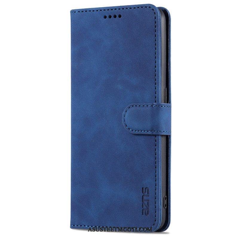 Nahkakotelo Oppo A74 4G Azns-nahkaefekti