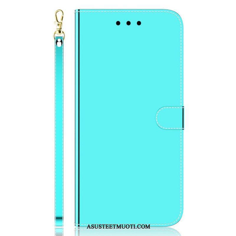 Nahkakotelo Xiaomi 12 Pro Keinonahkainen Peilin Kansi