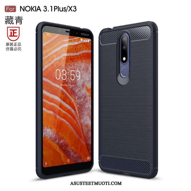 Nokia 3.1 Plus Kuori Kuoret Puhelimen Liiketoiminta 说 Silikoni Suojaus