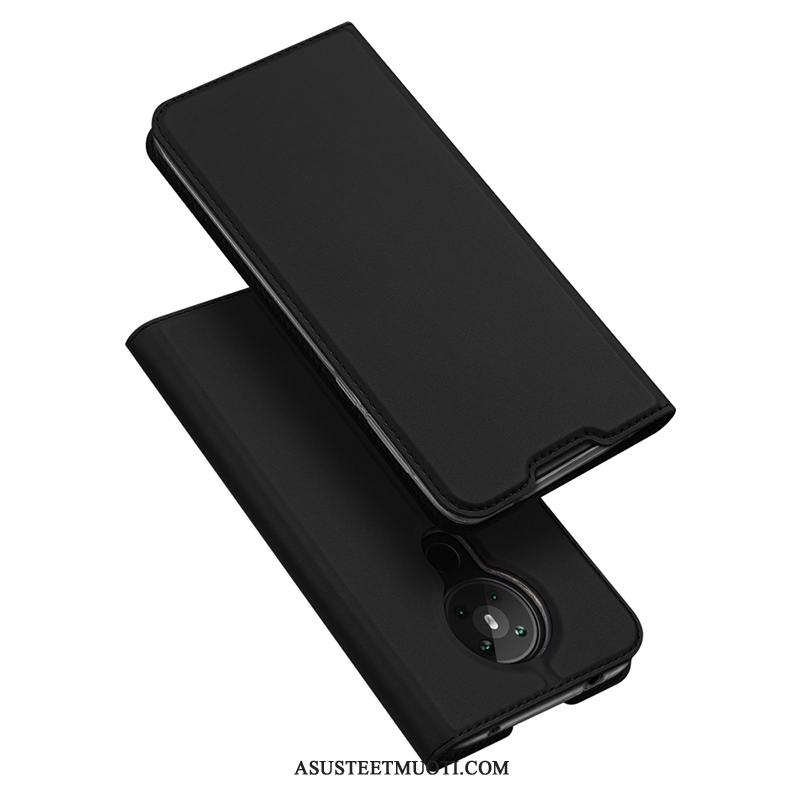 Nokia 5.3 Kuoret Nahkakotelo Musta Ultra Puhelimen Yksinkertainen