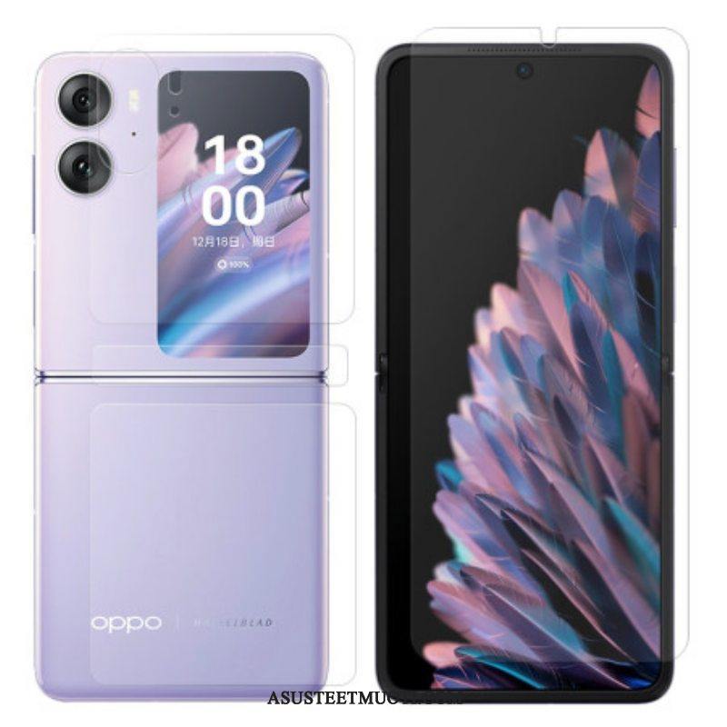 Näytön Ja Selän Suojakalvo Oppo Find N2 Flipille