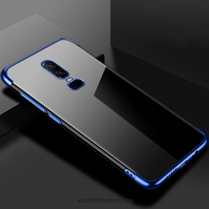 Oneplus 6 Kuoret Puhelimen Murtumaton Suojaus Sininen Kuori