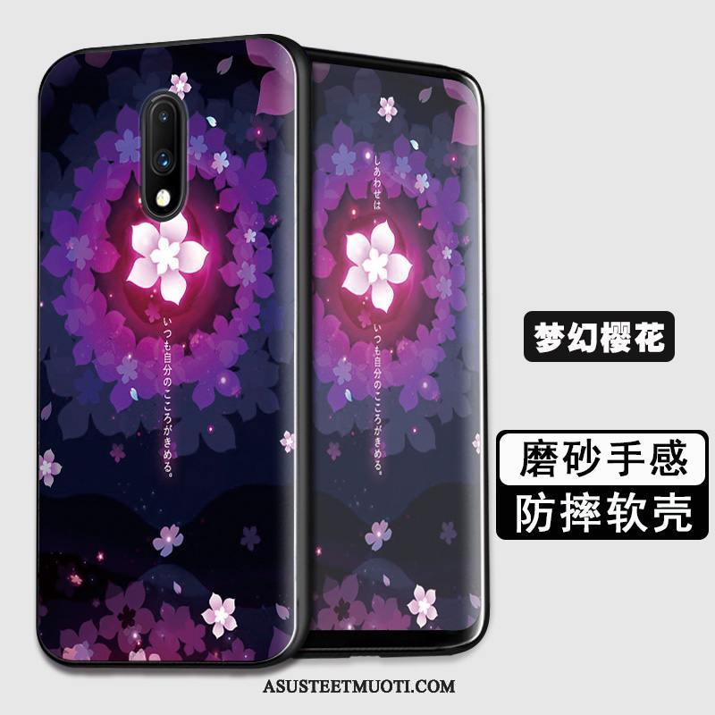 Oneplus 7 Kuoret All Inclusive Trendi Kuori Murtumaton Violetti