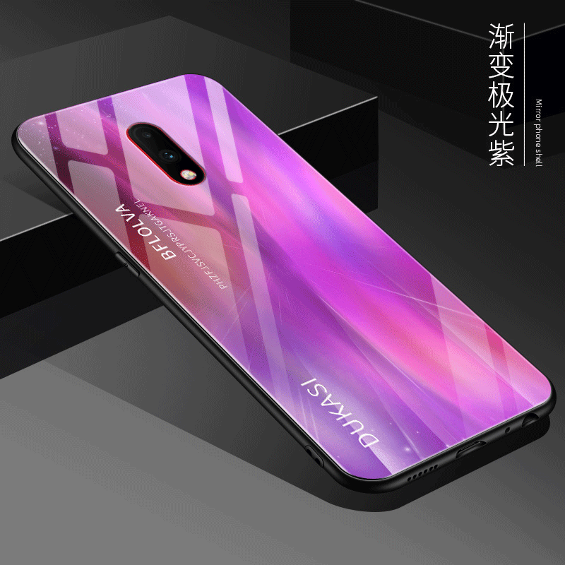 Oneplus 7 Kuoret Kuori Trendi Puhelimen Lasi Violetti