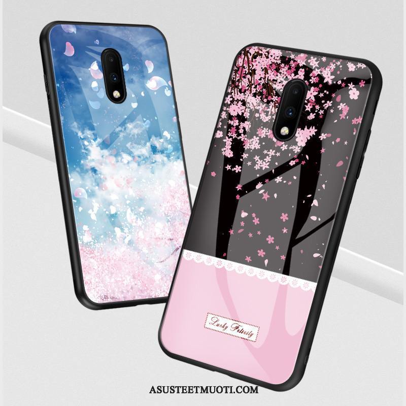 Oneplus 7 Kuoret Lasi Persoonallisuus Kirsikka Luova Peili