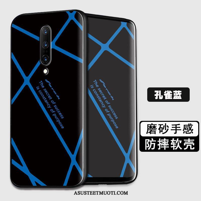 Oneplus 7 Pro Kuoret Puhelimen Luova Pesty Suede Murtumaton Trendi