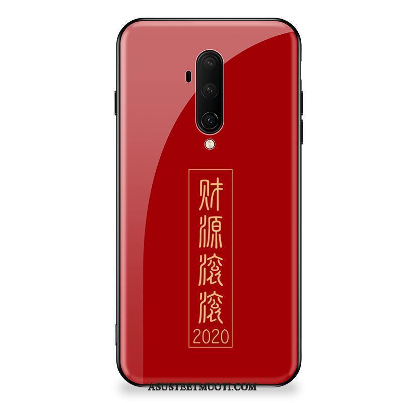 Oneplus 7t Pro Kuori Kuoret Punainen Persoonallisuus Puhelimen Ohut Kotelo