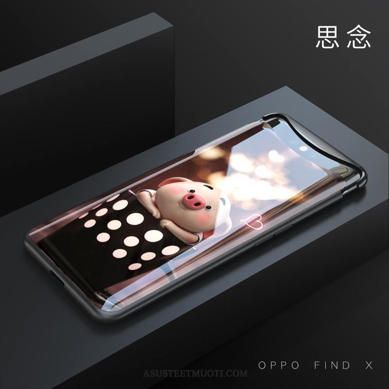 Oppo Find X Kuoret Lasi Kotelo Pehmeä Neste Ohut Puhelimen