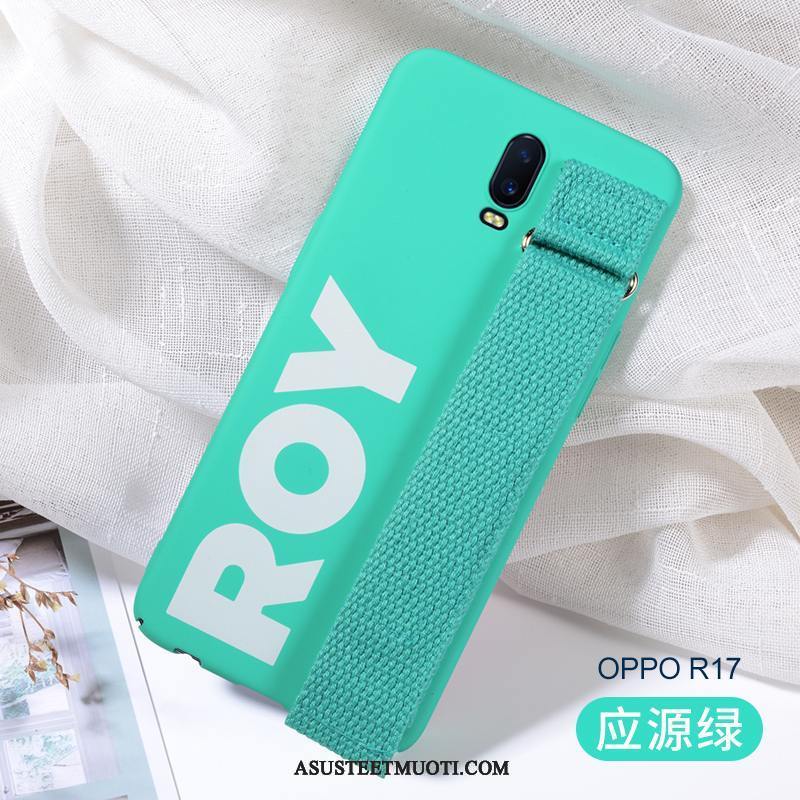 Oppo R17 Kuori Kuoret All Inclusive Murtumaton Vihreä Silikoni Tide-brändi