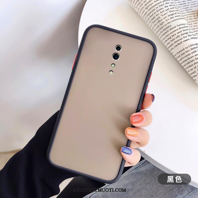 Oppo Reno Z Kuoret Persoonallisuus Pesty Suede Kukkakuvio All Inclusive Puhelimen