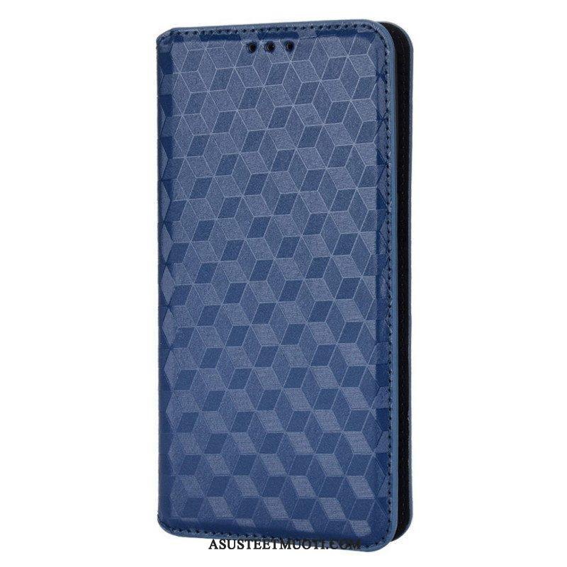 Puhelinkuoret Oppo Find X5 Pro Kotelot Flip 3d Diamond Leather Effect