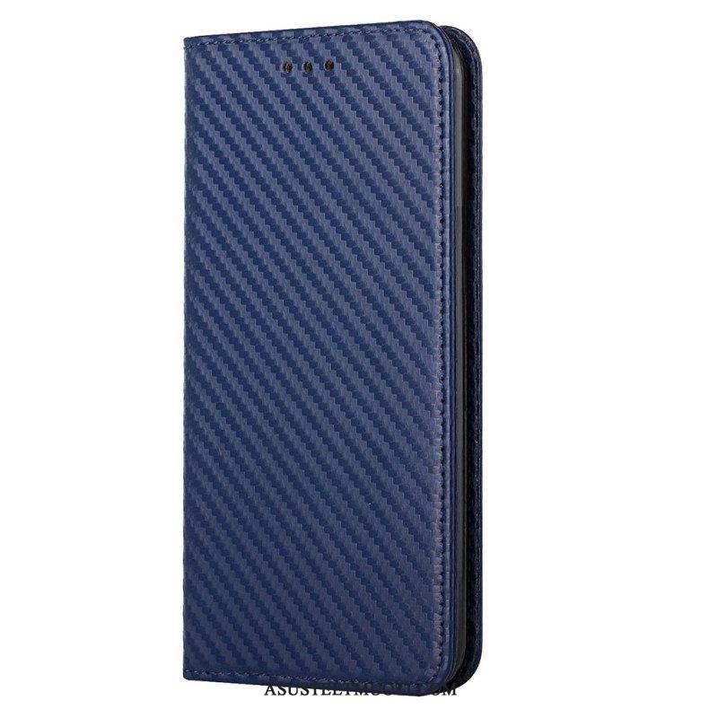 Puhelinkuoret Samsung Galaxy S23 Plus 5G Suojaketju Kuori Kotelot Flip Strappy Carbon Fiber Style