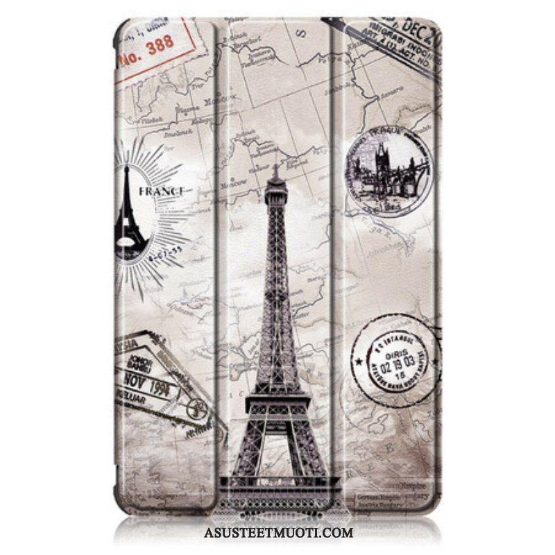 Puhelinkuoret Samsung Galaxy Tab S7 FE Vahvistettu Eiffel-torni