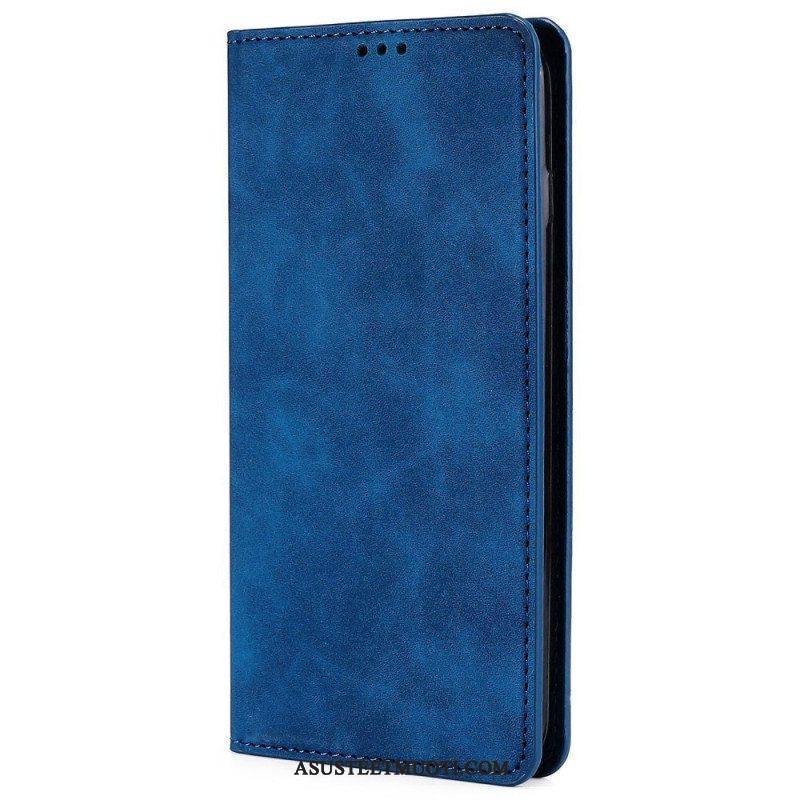 Puhelinkuoret Xiaomi 12T / 12T Pro Kotelot Flip Nahkaefekti