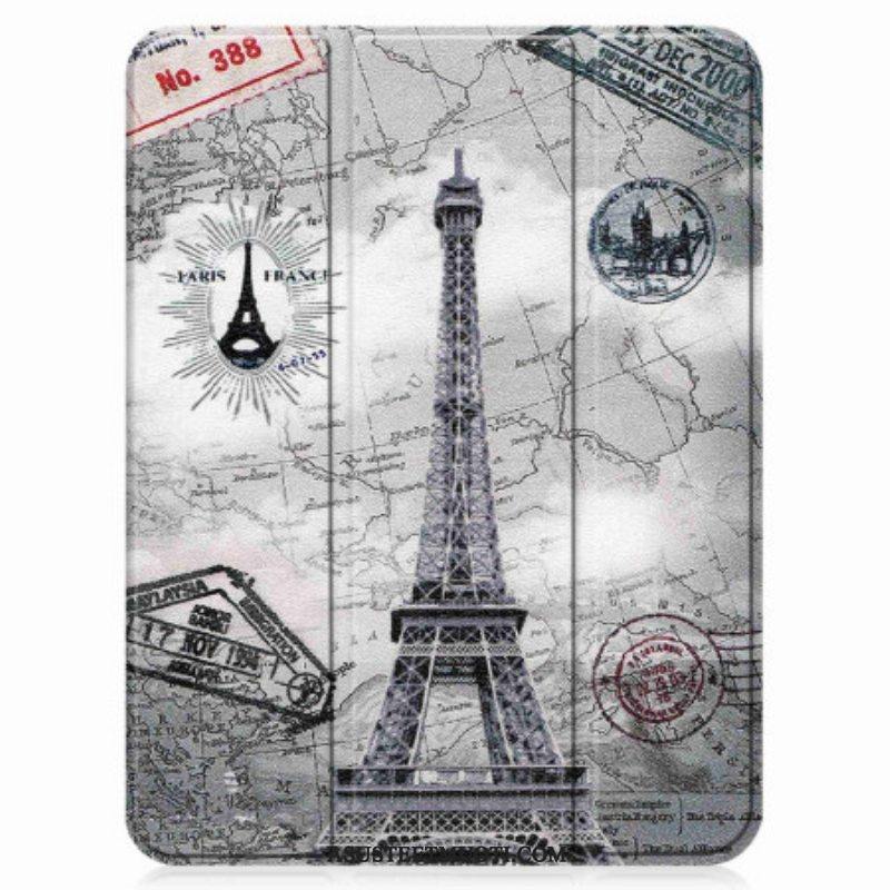 Puhelinkuoret iPad 10.9" (2022) Eiffel-tornin Kynäteline