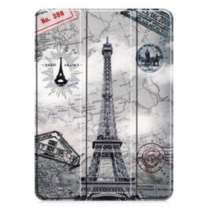 Puhelinkuoret iPad Pro 11" (2022) Eiffel-tornin Kynäteline