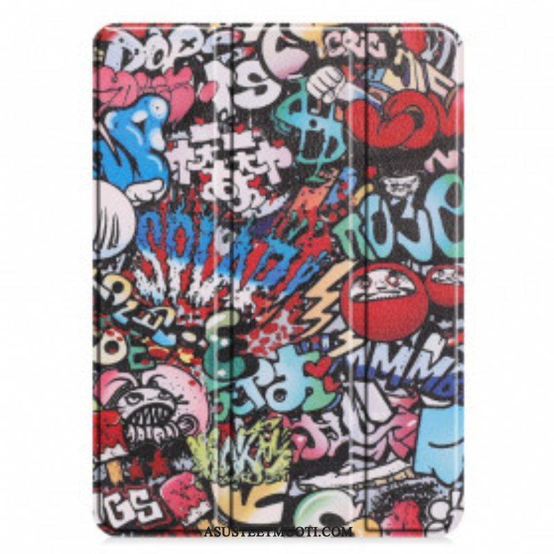 Puhelinkuoret iPad Pro 11" (2022) Graffiti-kynäpidike