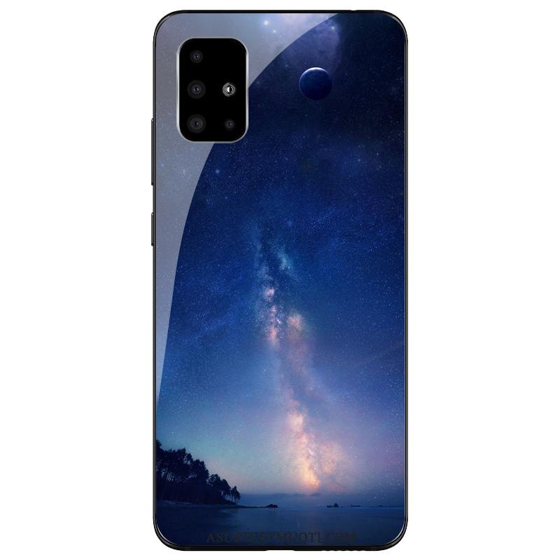 Samsung Galaxy A71 Kuoret Sininen Kuori Puhelimen Kotelo Luova