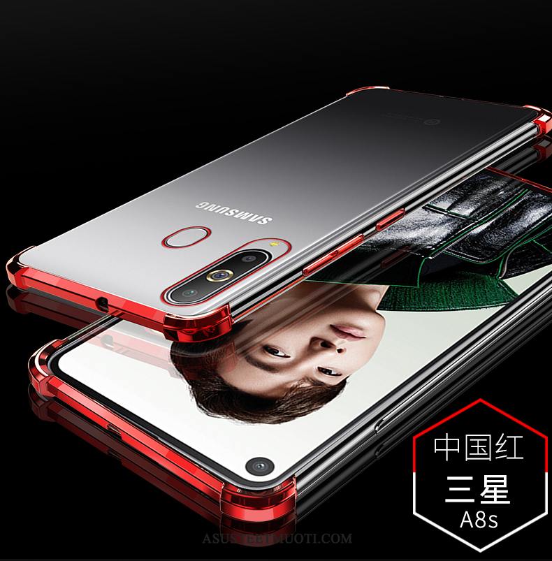 Samsung Galaxy A8s Kuori Kuoret Puhelimen Pehmeä Neste Suojaus Punainen
