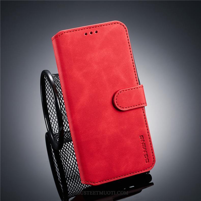 Samsung Galaxy J6 Kuoret Suojaus Punainen Murtumaton Kuori Tähti
