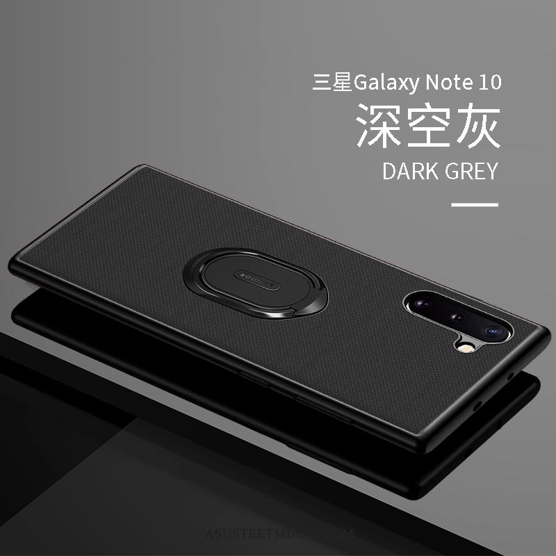 Samsung Galaxy Note 10 Kuoret Musta Tuki Karkaisu Näytönsuojus Suojaus
