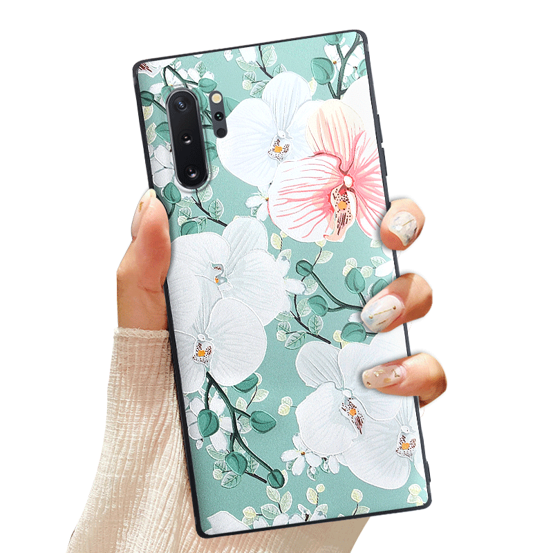 Samsung Galaxy Note 10+ Kuoret Pehmeä Neste Suojaus Trendi All Inclusive Tähti