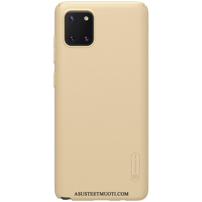 Samsung Galaxy Note 10 Lite Kuori Kuoret All Inclusive Murtumaton Valo Suojaus Kulta