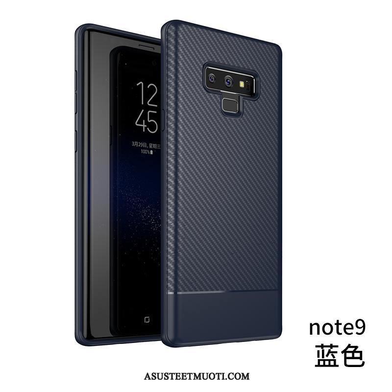 Samsung Galaxy Note 9 Kuoret Kuori Musta Kotelo Silikoni Ultra