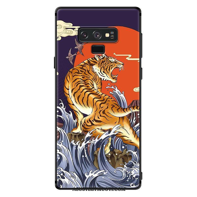 Samsung Galaxy Note 9 Kuoret Vuosikerta Violetti Ripustettavat Koristeet Murtumaton Puhelimen