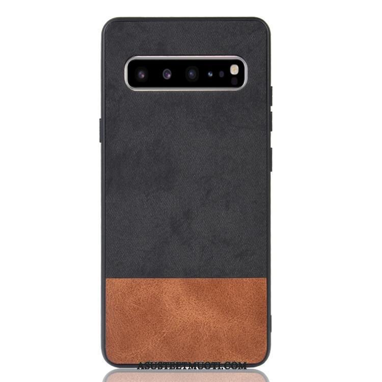 Samsung Galaxy S10 5g Kuoret Cowboy Suojaus Tähti Kotelo Musta