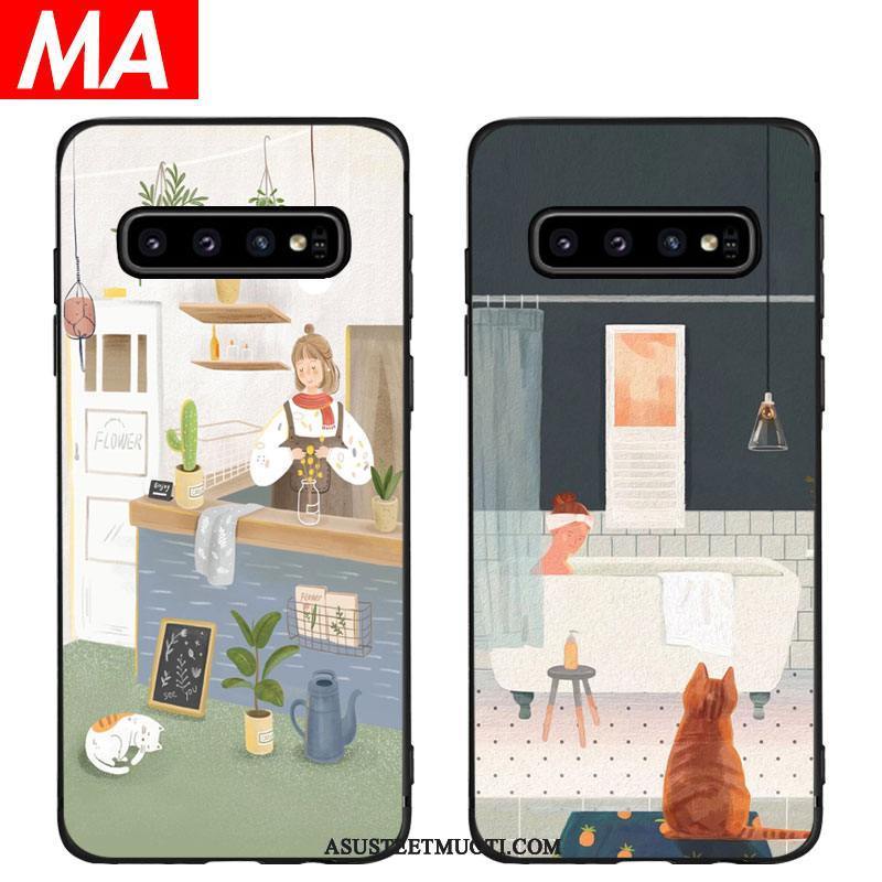 Samsung Galaxy S10+ Kuoret Kuori Puhelimen Kukka Silikoni Kustannukset