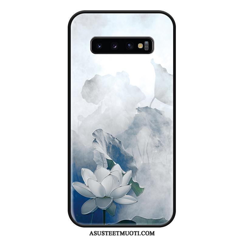 Samsung Galaxy S10+ Kuoret Kuori Suojaus Sininen Tähti Ripustettavat Koristeet