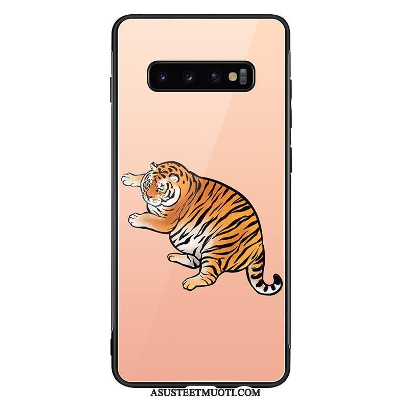 Samsung Galaxy S10+ Kuoret Super Söpö Puhelimen Tähti Tiikeri Hauska