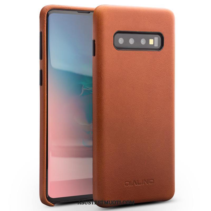 Samsung Galaxy S10+ Kuoret Takakansi Yksinkertainen Kuori Suojaus Lehmä