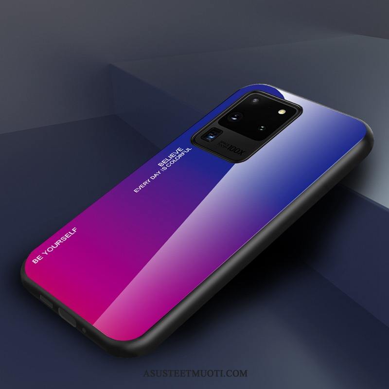 Samsung Galaxy S20 Ultra Kuori Kuoret Puhelimen Rakastunut Violetti Net Red Lasi