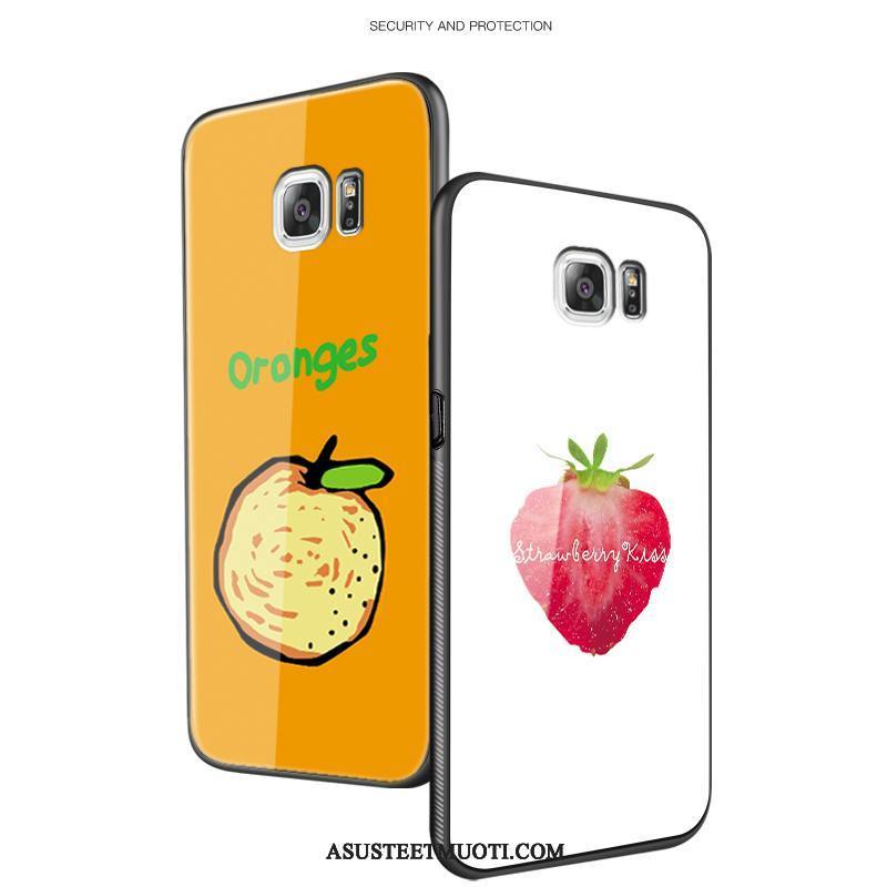 Samsung Galaxy S6 Kuoret Murtumaton Puhelimen Persoonallisuus Keltainen Net Red